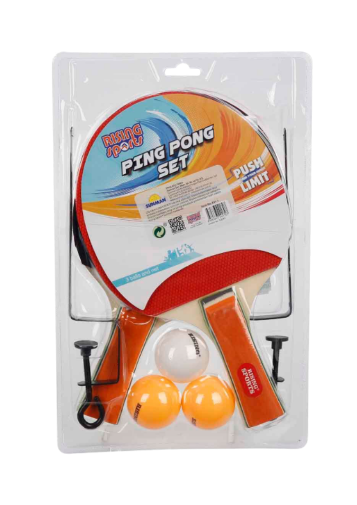 PİNPON RAKETİ 2 RAKET 1 FİLE 3 TOP KRTL.