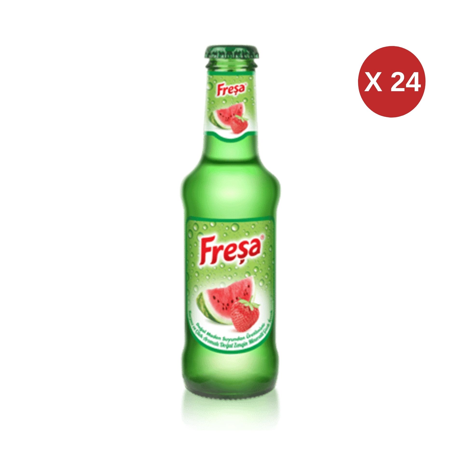 FREŞA KARPUZ ÇİLEK AROM.MADEN SUYU 200 ML (24 ADET)