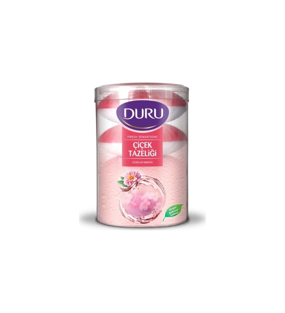 DURU FRESH EL SABUNU 4*100 GR. ÇİÇEK 
