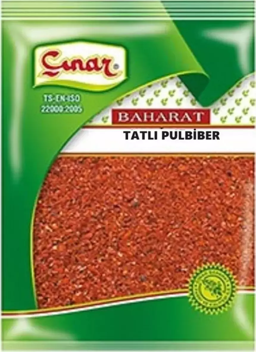 ÇINAR TATLI PUL BİBER POŞET 50 GR