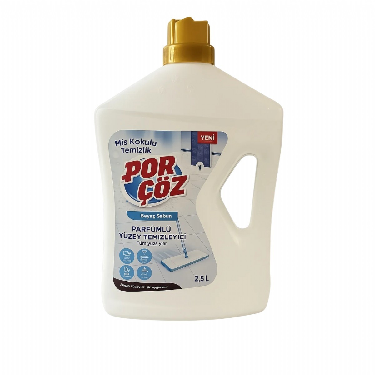 PORÇÖZ YÜZEY TEMİZL. BEYAZ SABUN 2500 ML