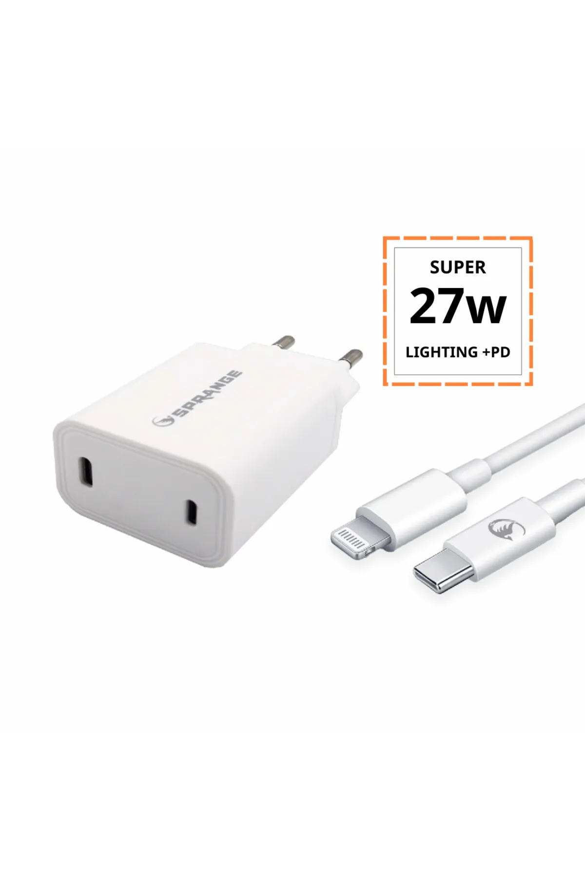 SPRANGE PLT-27 TYPE-C  LİGHTNİNG YENİ NESİL PD 27W