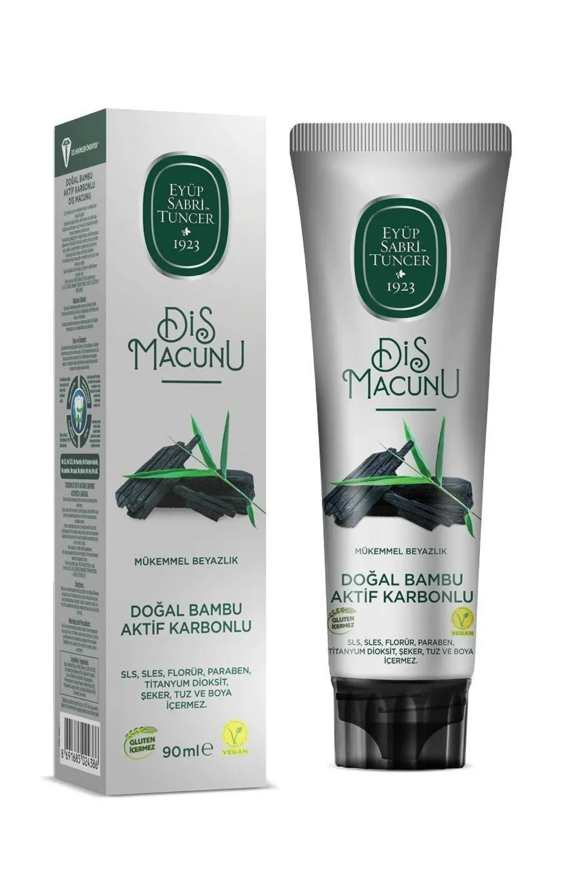 EST DOĞAL 90 GR BAMBU KARBONLU DİŞ MACUNU 