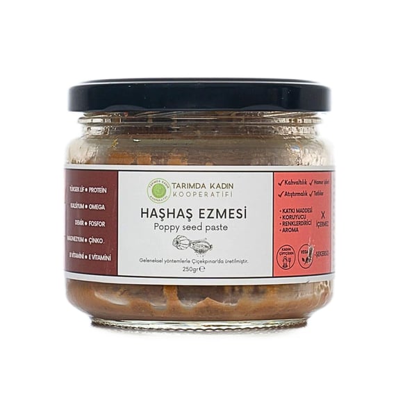 TARIMDA KADIN KOOPERATİFİ HAŞHAŞ EZMESİ 250 G