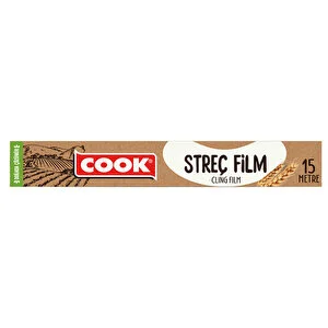 COOK DOĞAL STREÇ FİLM 30CM X 15 M 