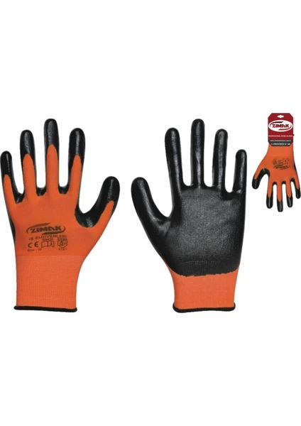 ZİMAK TURUNCU SİYAH ELDİVEN EL-120