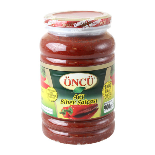ÖNCÜ BİBER SALÇASI 1/1-900 GR ACI PET