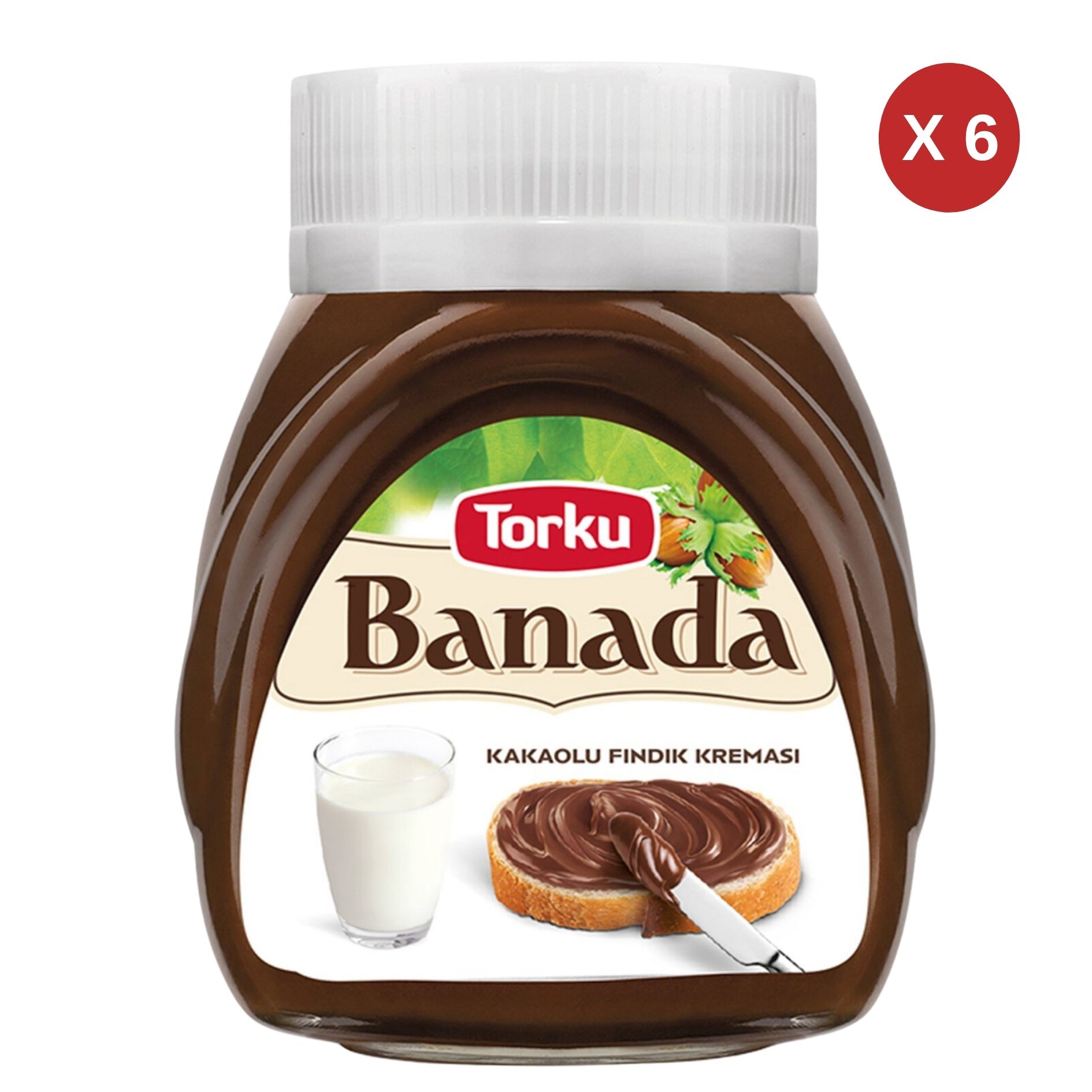 TORKU BANADA FINDIK KREMASI  700 GR 6 ADET