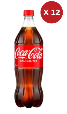  COCA COLA 1 LT 12 ADET