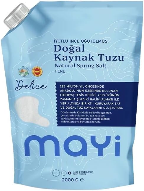 MAYİ ÖĞTLMÜŞ İYOTLU SOFRA TUZU 2.000 GR