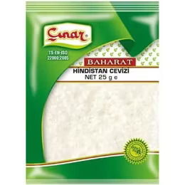 ÇINAR HİNDİSTAN CEVİZİ POŞET 25 GR