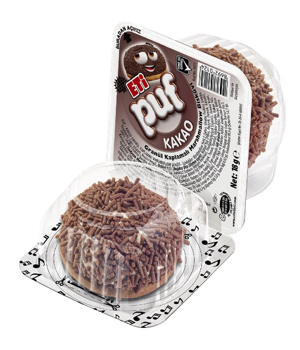 ETİ PUF KAKAOLU 18GR
