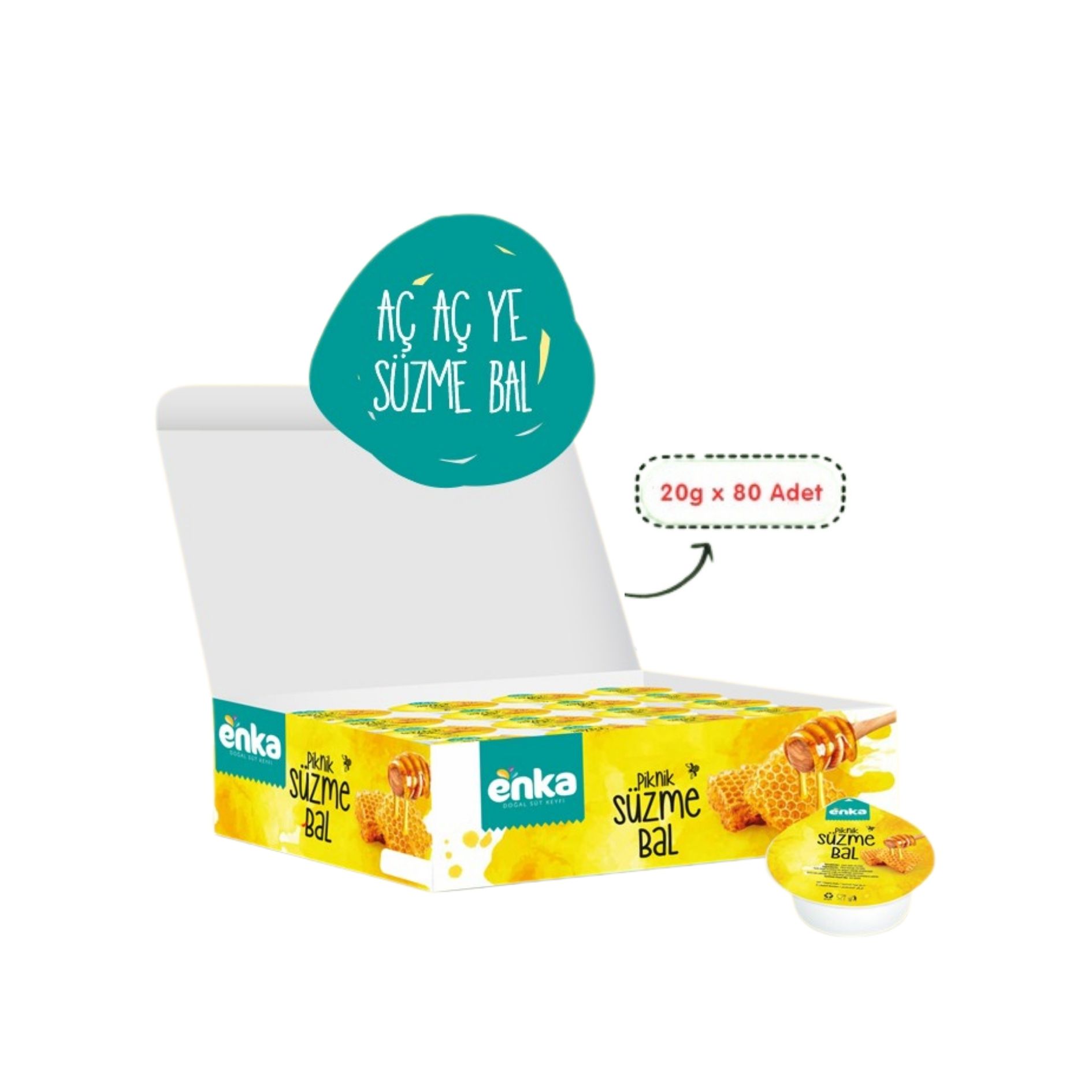 ENKA 20 GR PİKNİK BAL* 80 ADET