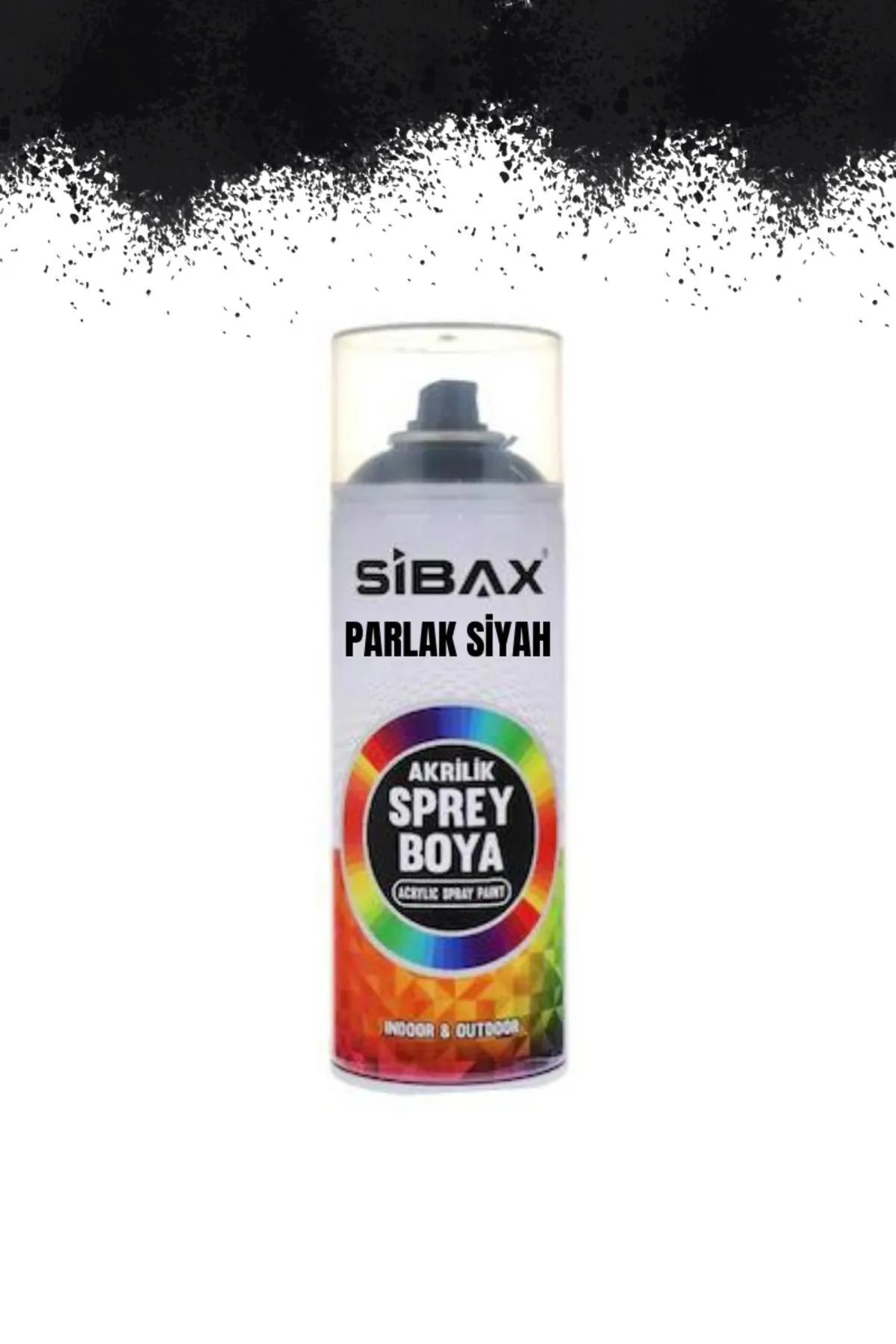 SİBAX 400 ML SBX520 SPREY BOYA SİYAH