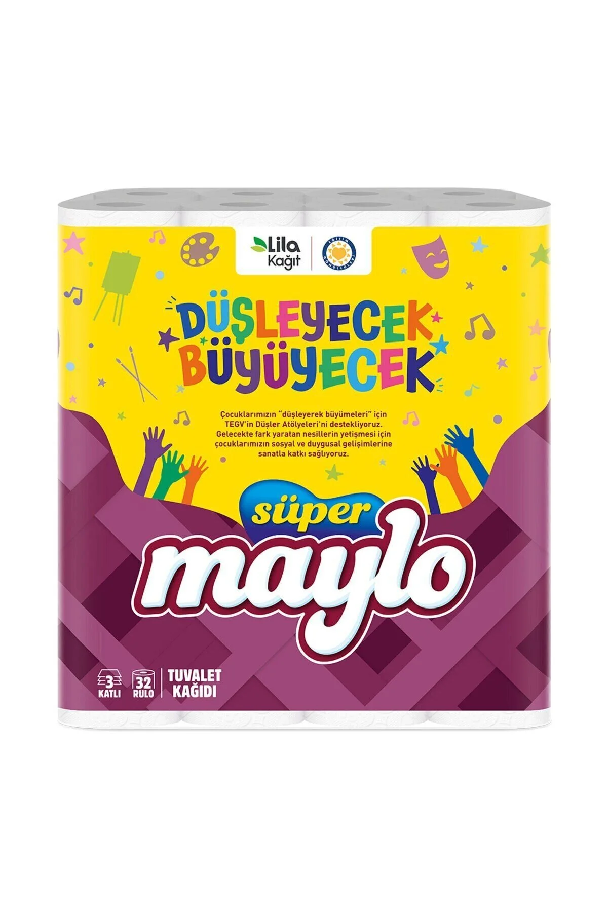 MAYLO SÜPER TEGV TUVALET KAĞIDI 32'Lİ