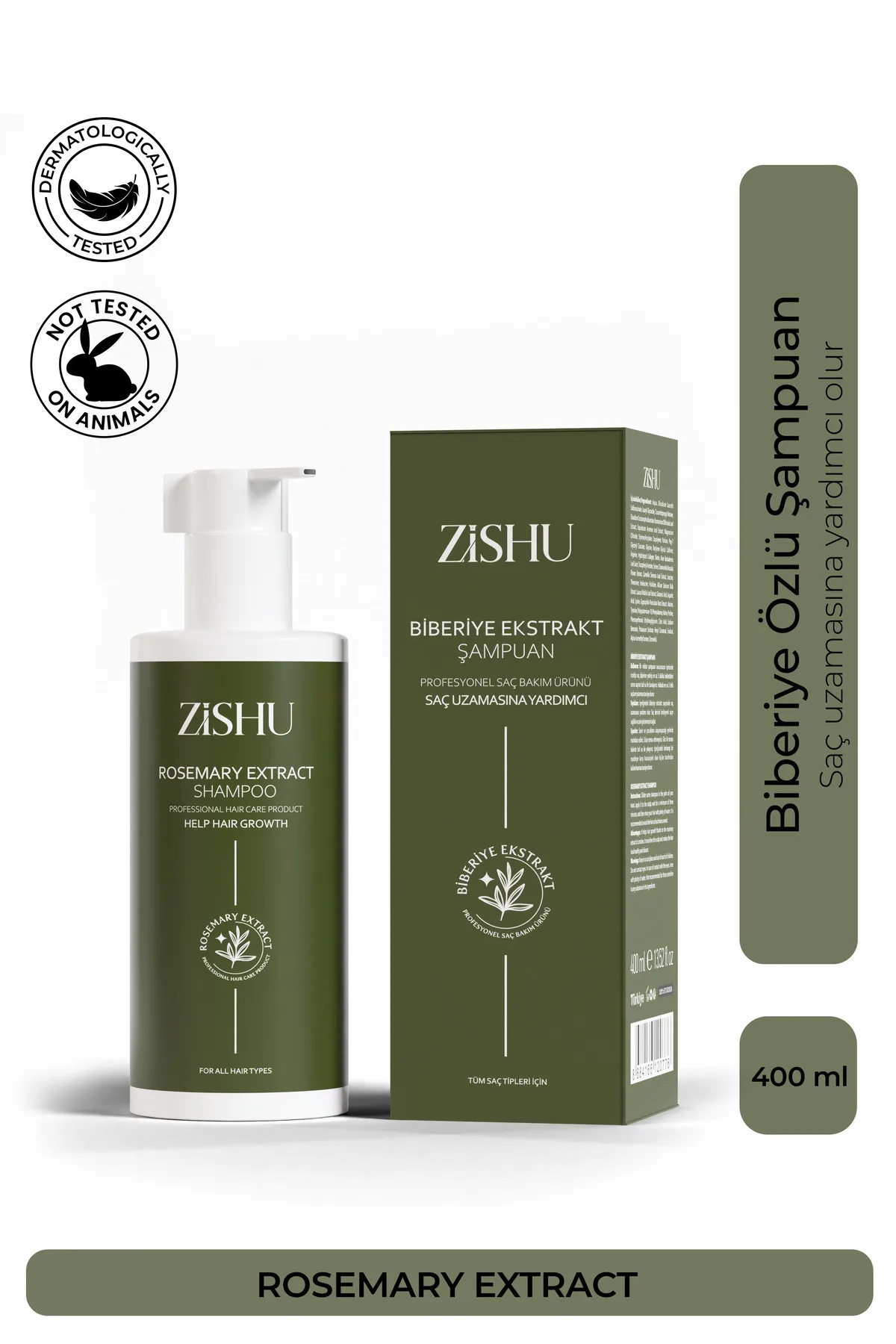 ZİSHU - BİBERİYE ŞAMPUAN 400 ML 