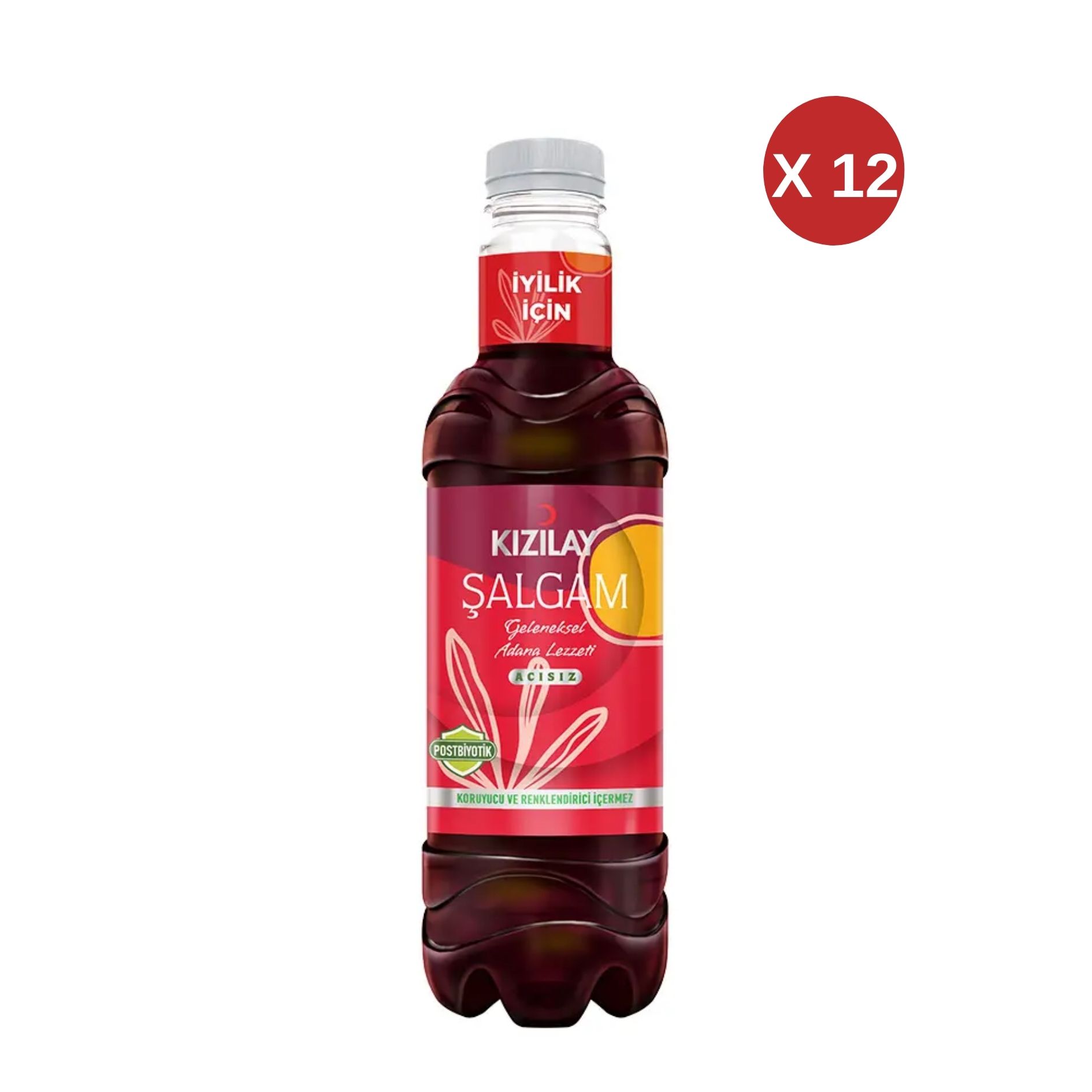 KIZILAY ŞALGAM SADE 1 LT 12 ADET