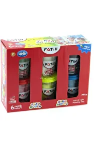 FATiH 6LI  OYUN HAMURU 6RENK 6X130GR