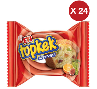 ETİ TOPKEK MEYVELİ 40 GR (24 ADET)