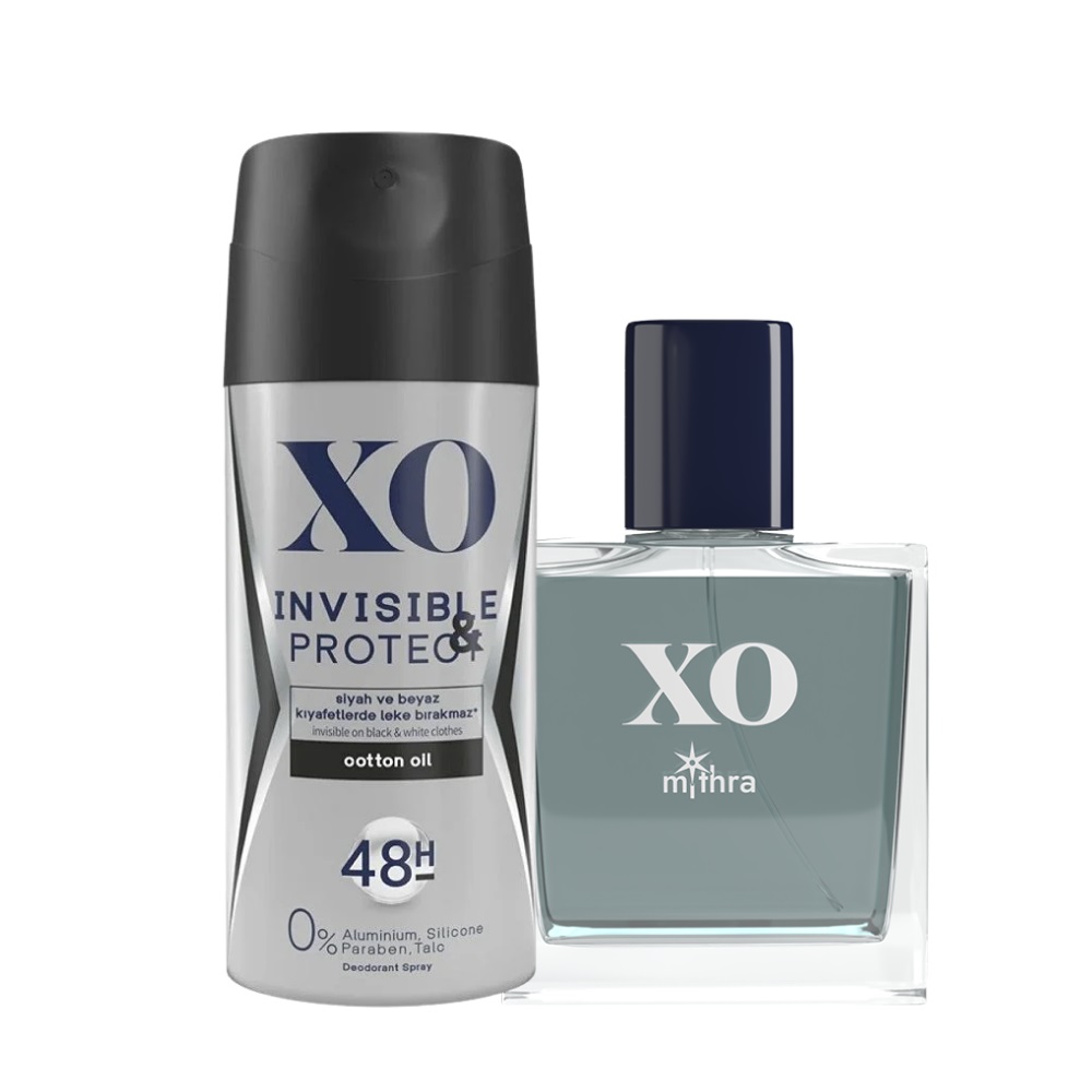 XO KOFRE MITHRA EDT 50 ML + INVISIBLE DEO 150 ML 