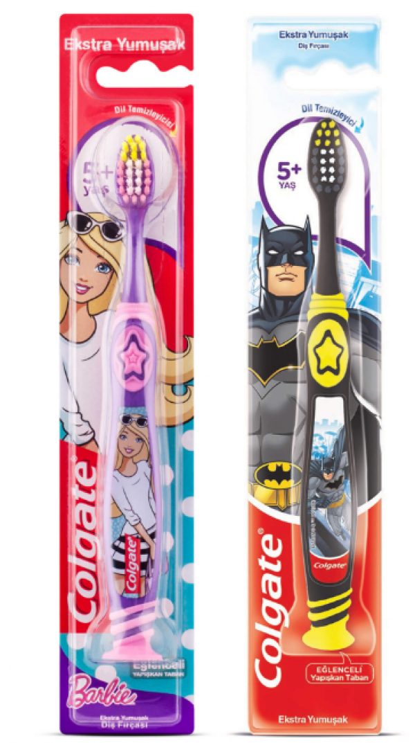 COLGATE KİDS BATMAN 6 + BARBIE 6+