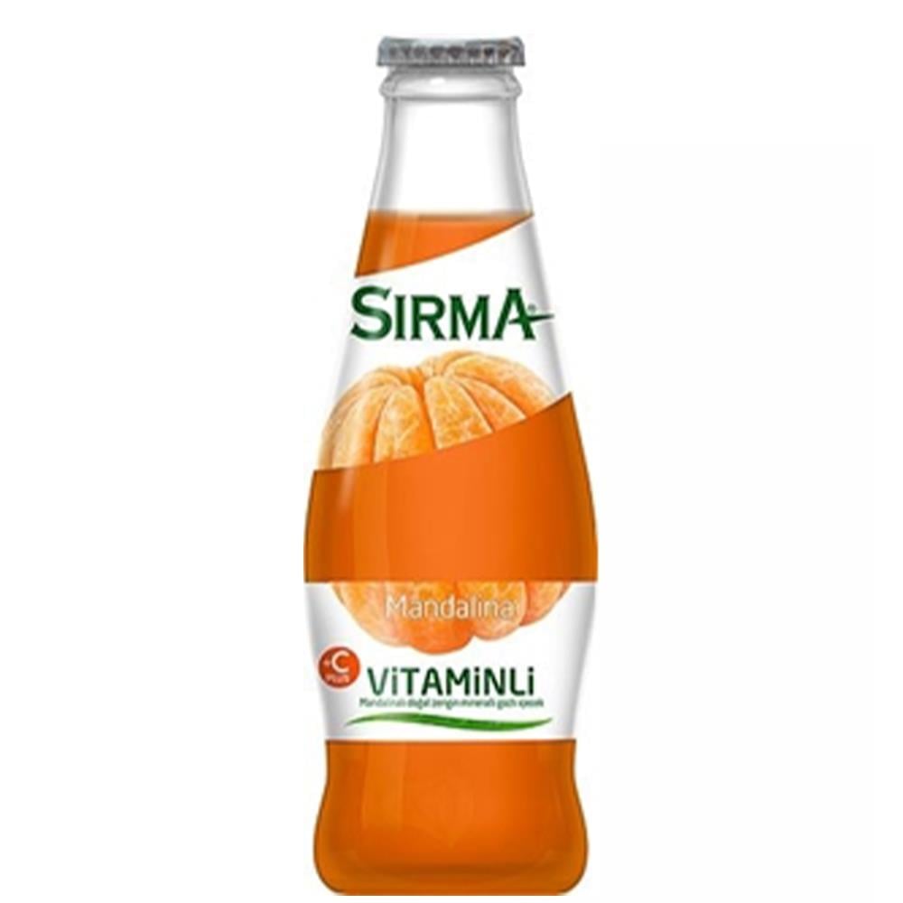 SIRMA MANDALİNA VİTAMİNLİ CAM 200 ML