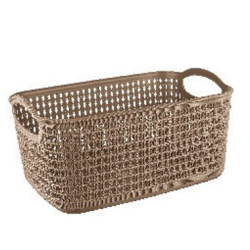 ALACA ÖRGÜ ÇOK AMAÇLI SEPET