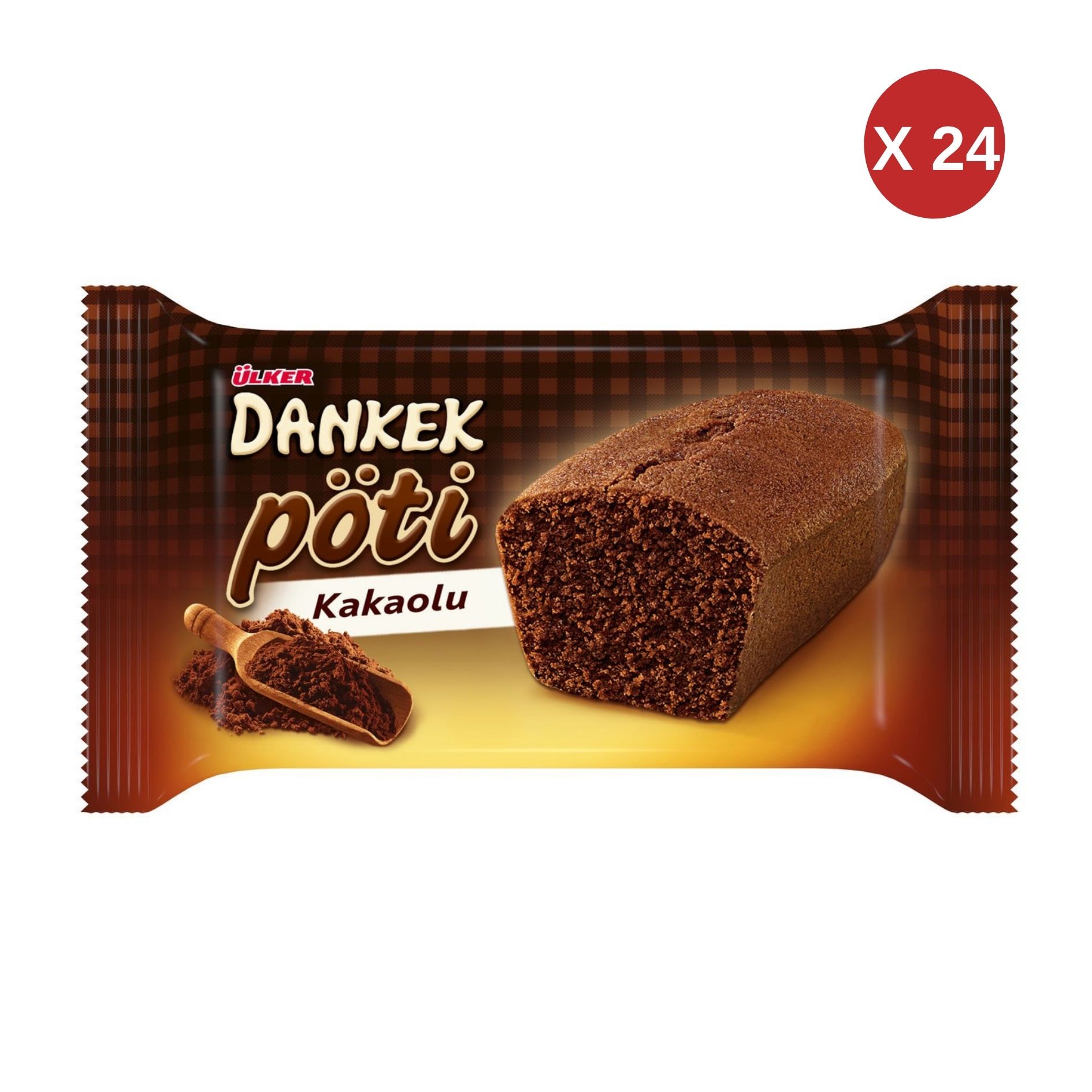 ÜLKER DANKEK PÖTİ MUFFİN KAKAO KEK 35 GR (24 ADET)