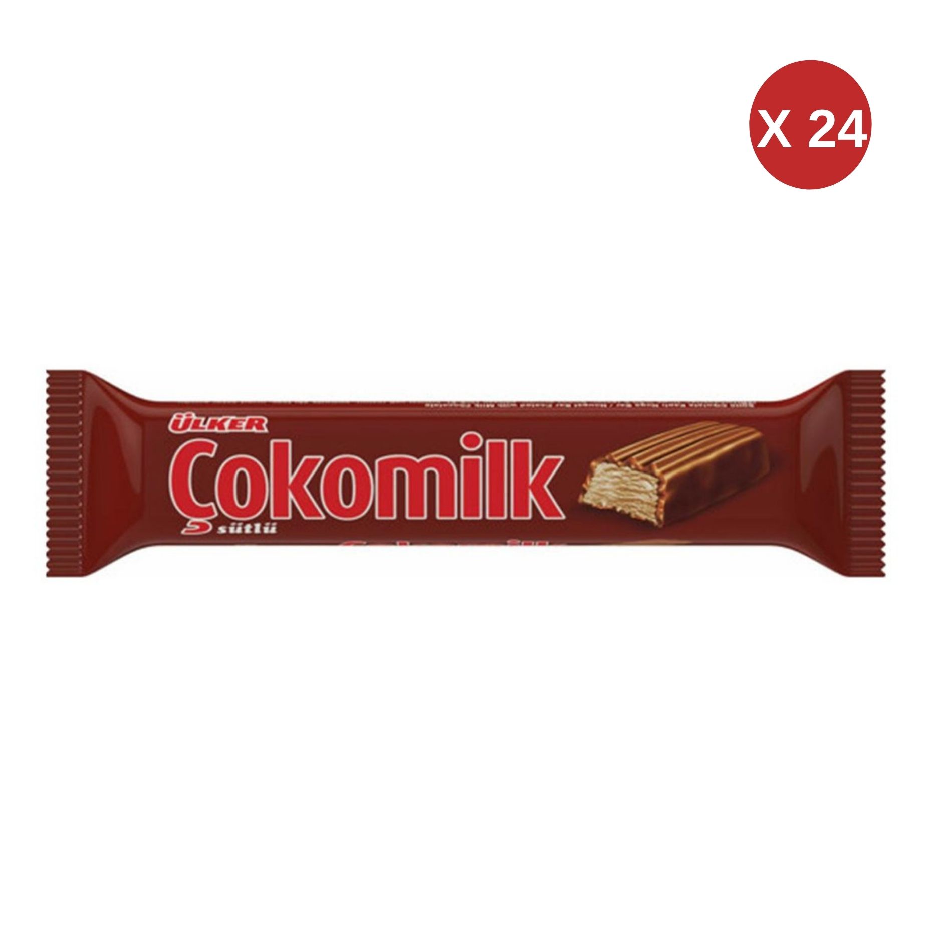 ÜLKER ÇOKOMİLK 24 GR (24 ADET)