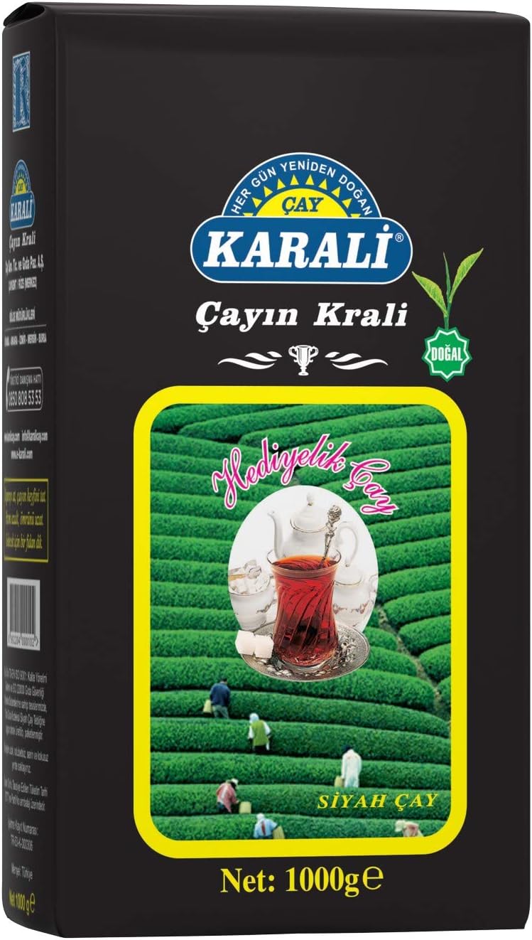 KARALİ HEDİYELİK SİYAH  ÇAY 1000 GR