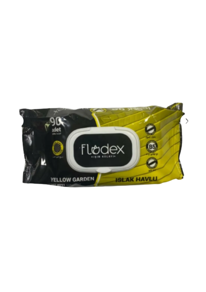 FLODEX ISLAK HAVLU YELLOW GARDEN (24 ADET)