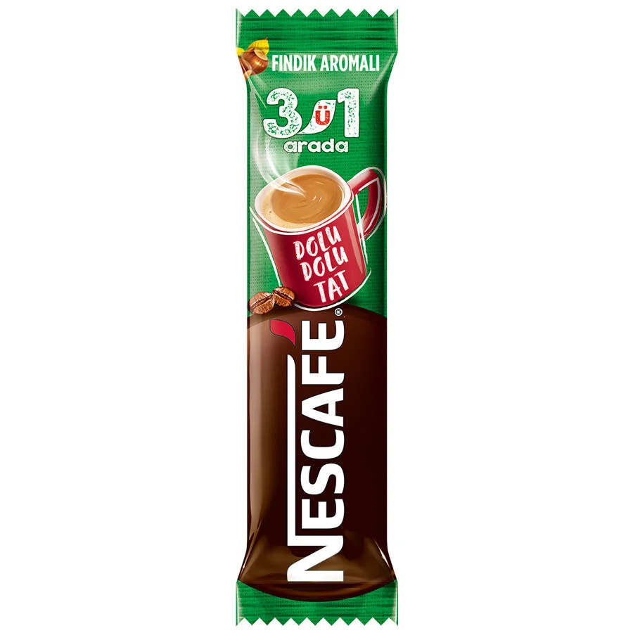 NESCAFE 3Ü1 ARADA 17 GR FINDIK AROMALI 	