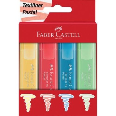 FABER CASTEL 46 FOSFORLU KALEM PASTEL4LÜ KARTON