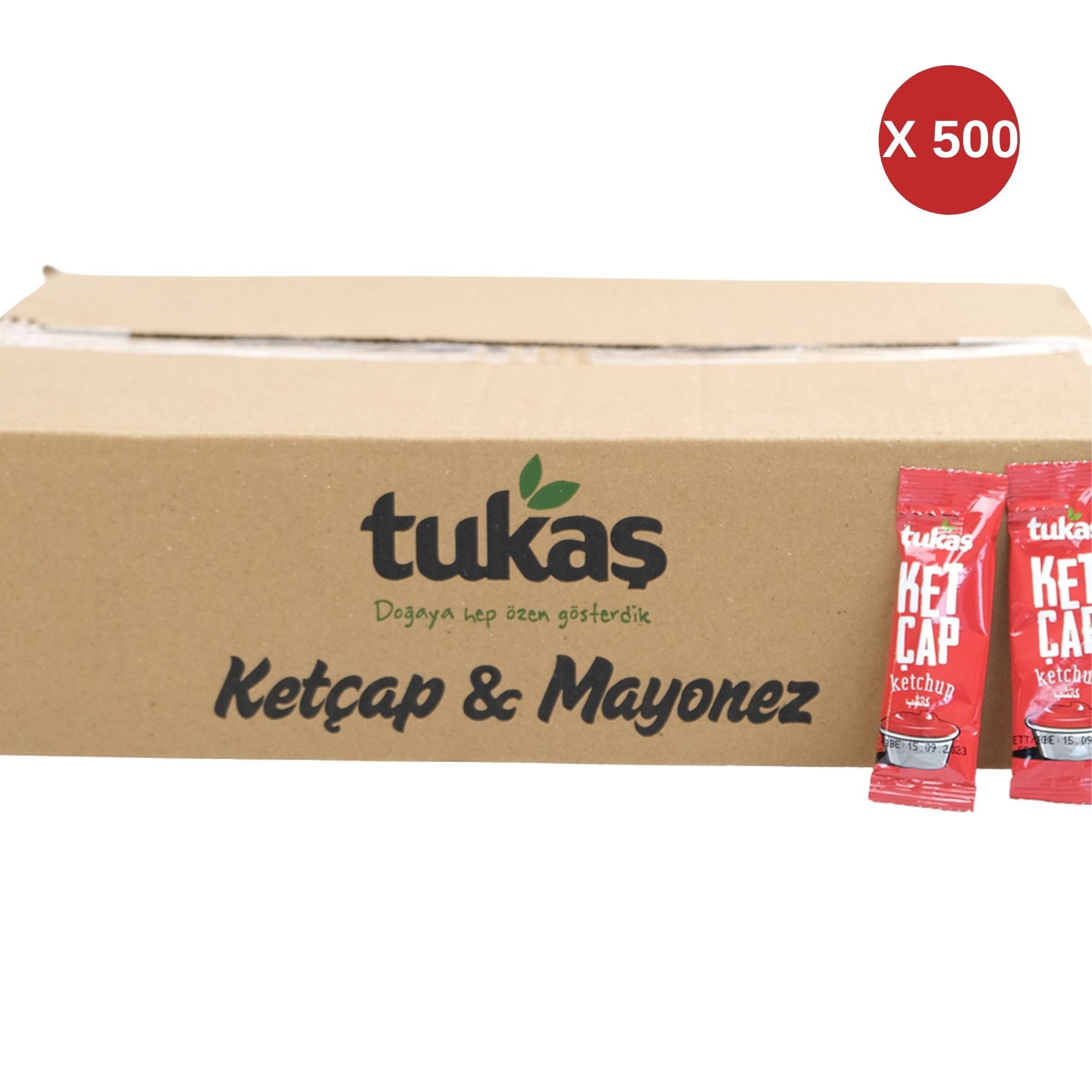 TUKAŞ  STİCK KETÇAP 9 GR TEK 500 AD