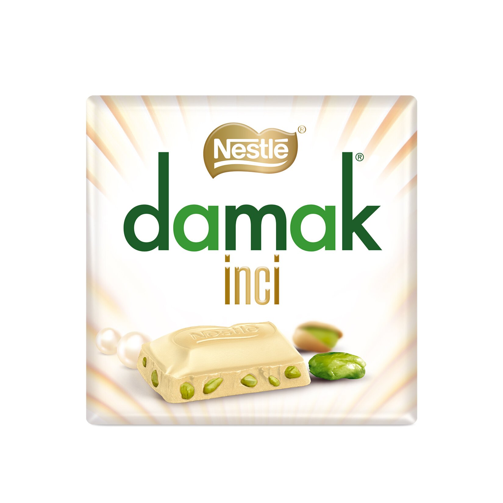 NESTLE DAMAK White Choc Sqr (60g) 