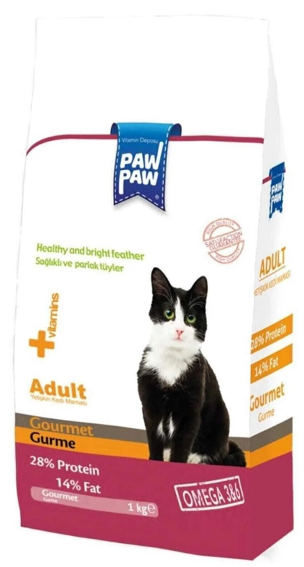 PAWPAW GURME KEDİ MAMASI 1 KG