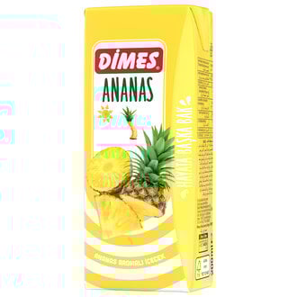 DİMES ANANAS AROMALI İÇECEK  200 ML