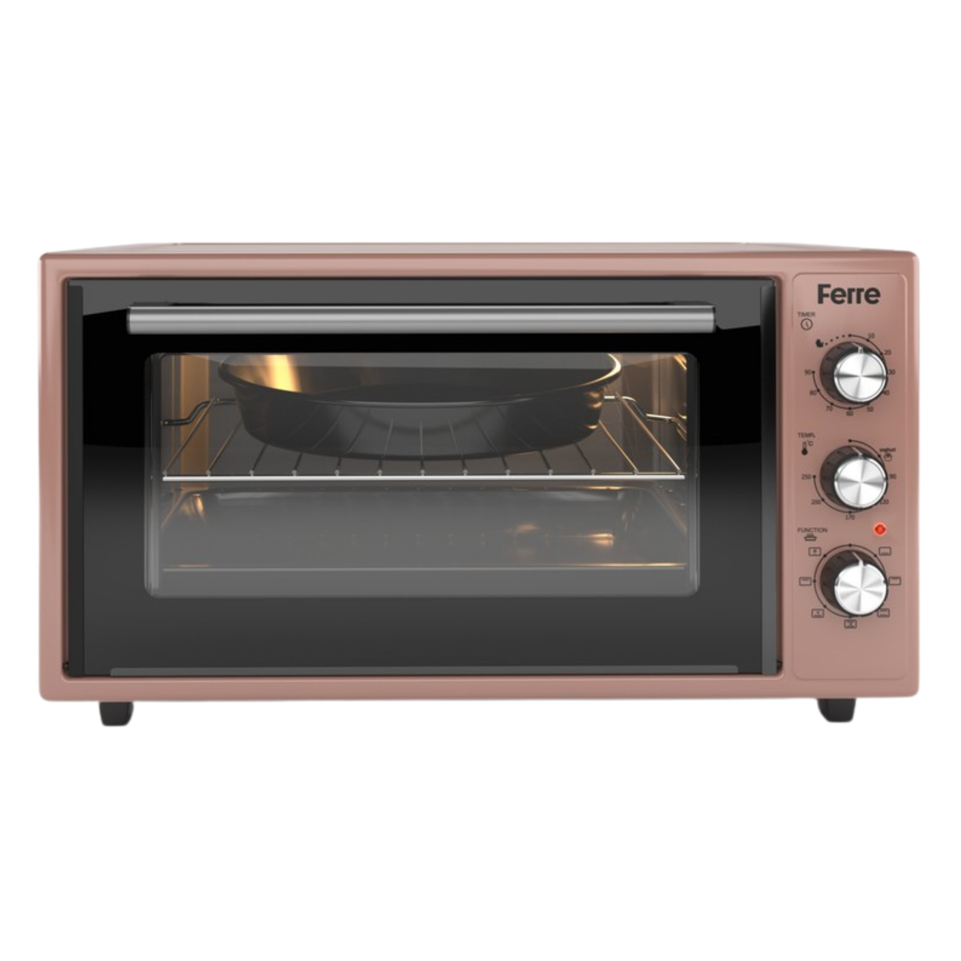 FERRE 45-630 ML 45 LT MİNİ FIRIN ROSE