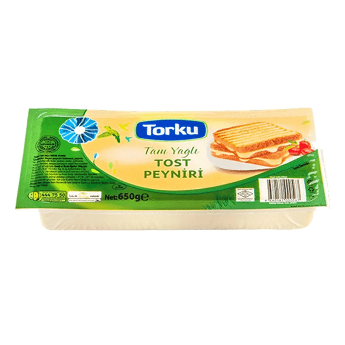 TORKU TAM YAĞLI TOST PEYNİRİ 600 G 