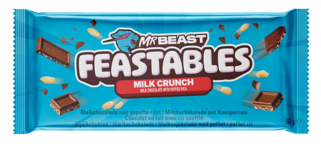 FEASTTABLES MR BEAST MİLK CRUCNH 60 GR