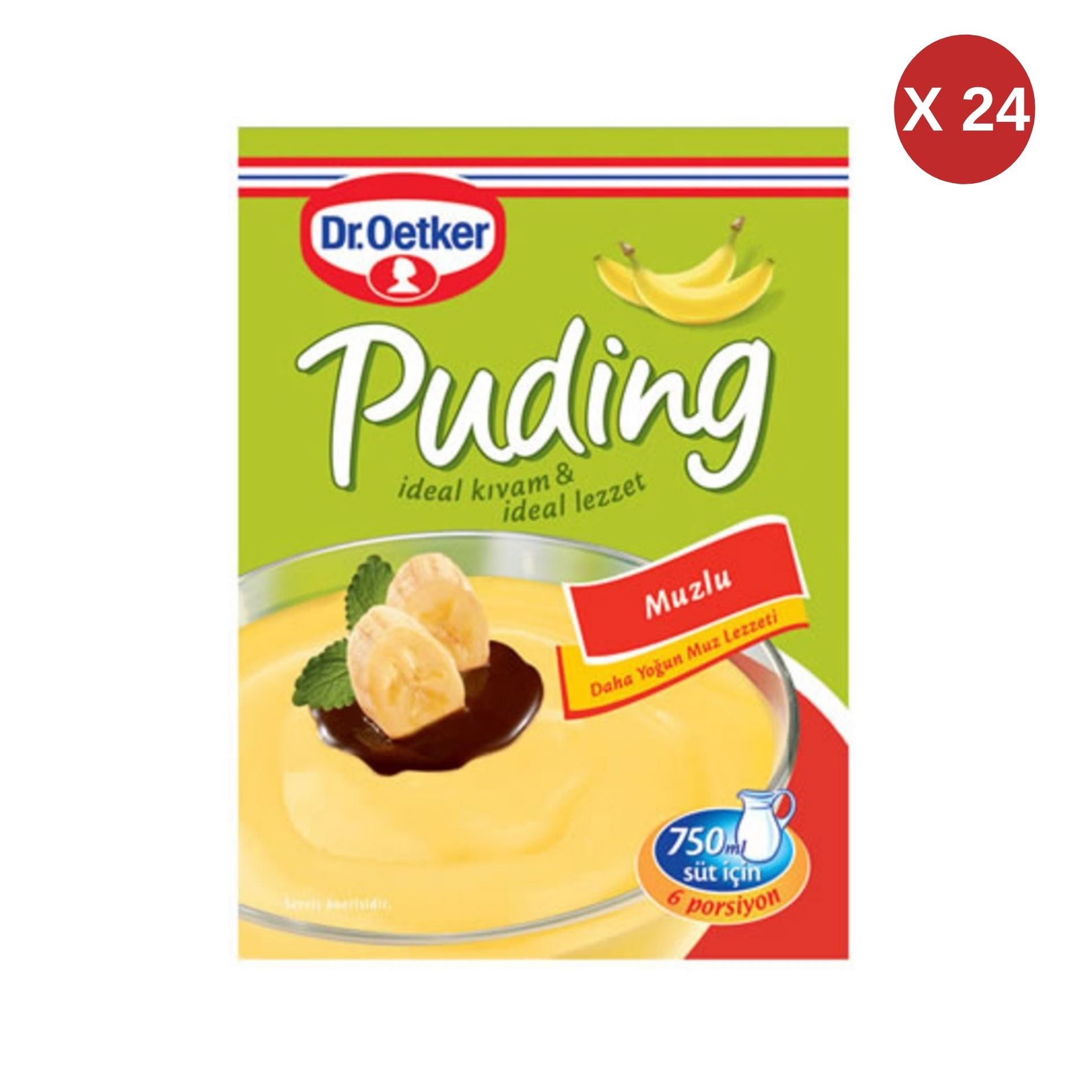 DR. OETKER PUDİNG MUZLU (24 ADET)