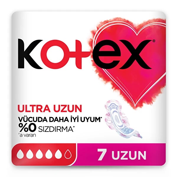 KOTEX ULTRA TEKLİ UZUN 7 Lİ 
