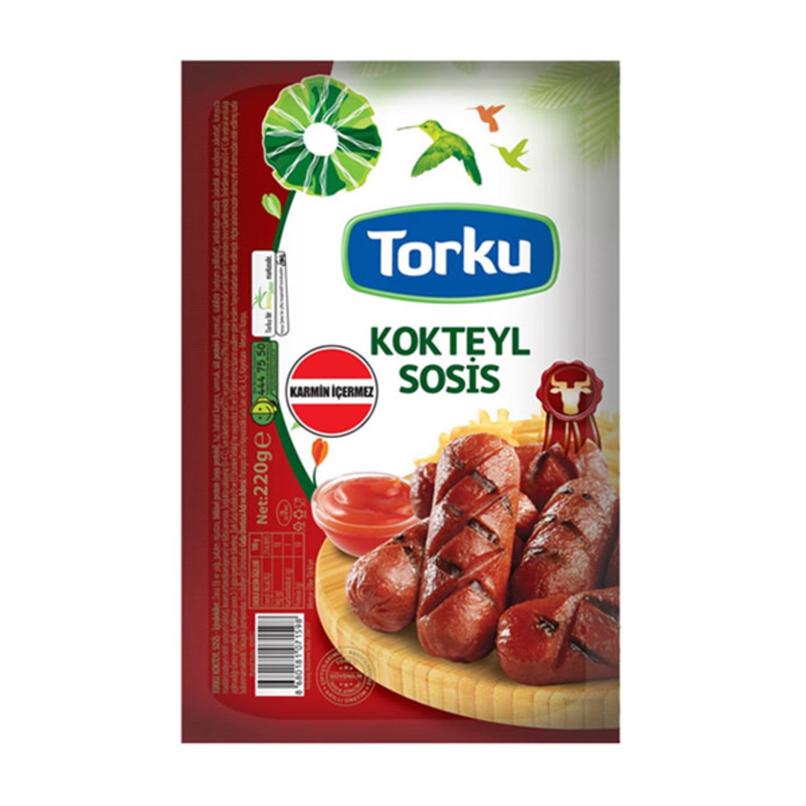 TORKU VAKUM KOKTEYL SOSİS 220 G