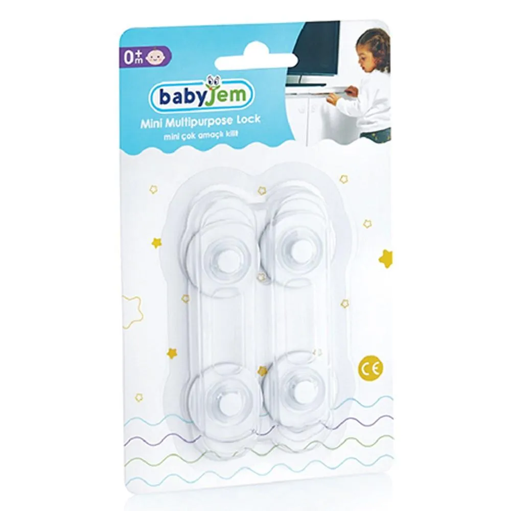  BABYJEM 059 MİNİ ÇOK AMAÇLI KİLİT 2 ADET-05903