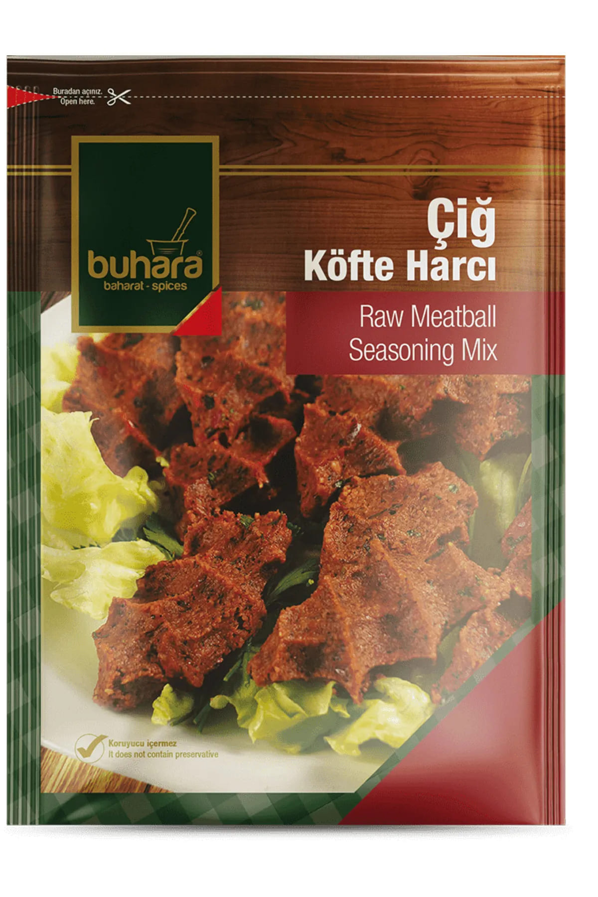BUHARA ÇİĞ KÖFTE HARCI 100 GR